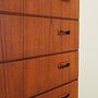 Chest of drawers Teak Brown 1970s 13