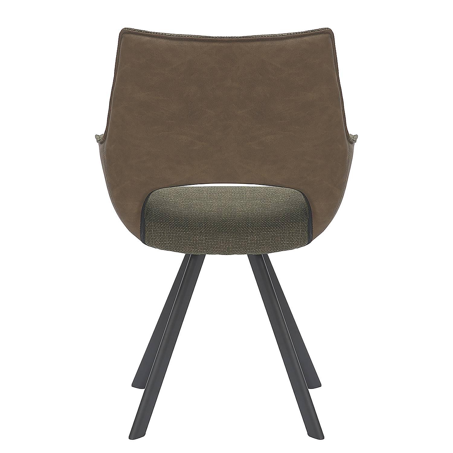 2x Armchair KISEL Dark Brown 3