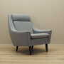 Armchair Textile Wood Grey 1970s 8