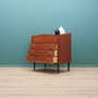 Vintage dressing table Teak wood brown 1960s 3