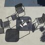 Week-End Gartentisch 85x85cm Schwarz 3