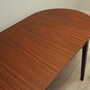 Vintage Table Mahogany Brown 1970s 6