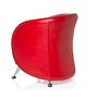 ST. LUCIA Office chair Faux leather Red 7