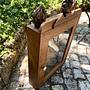 Medizinschrank Antik Holz 2