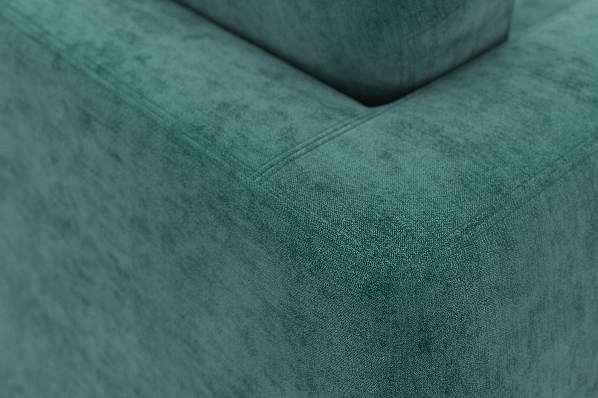Pablo Sofa 3-Sitzer Textil Petrol-Grün 6