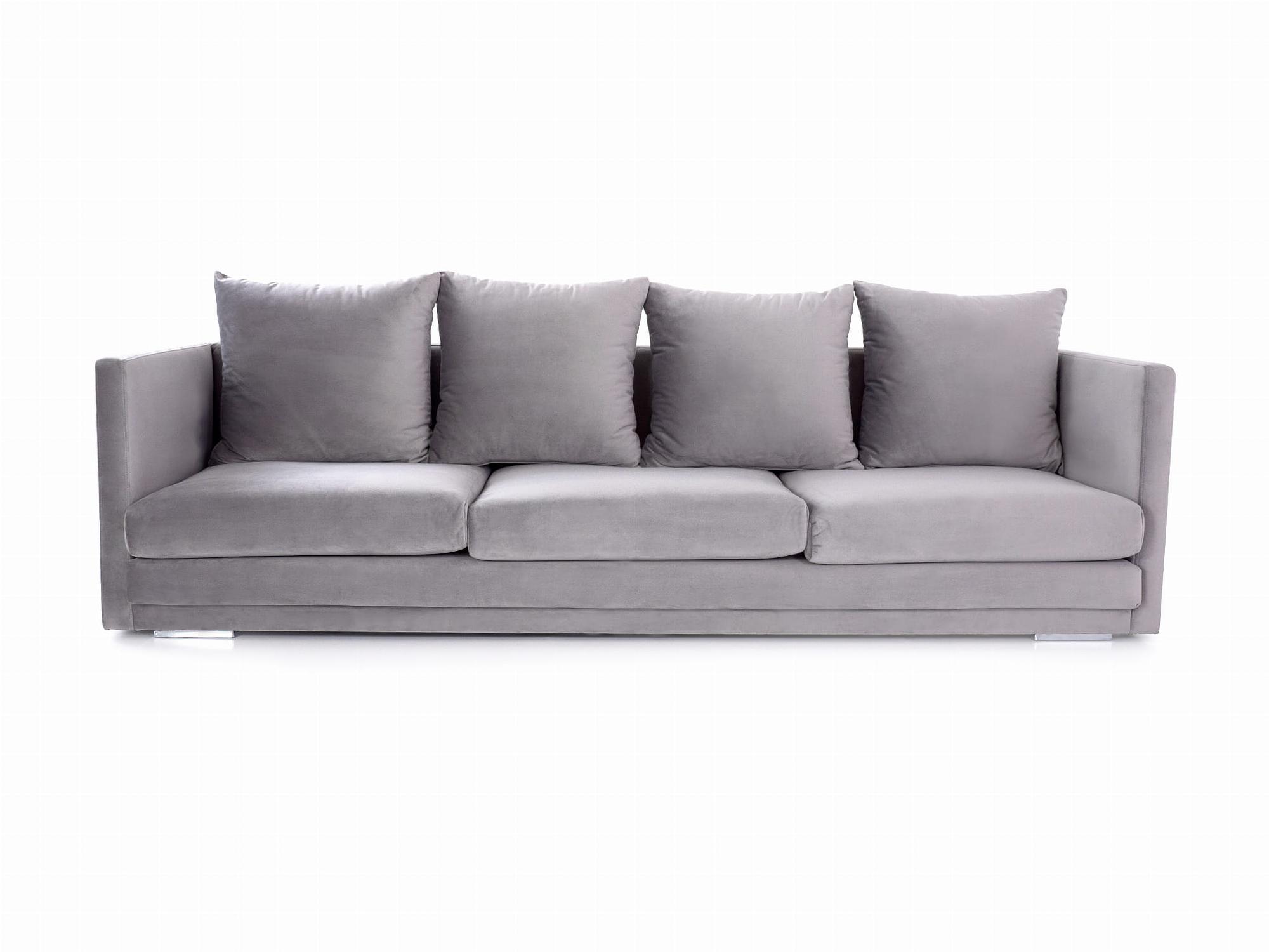 Malmo Sofa 3-Sitzer Grau 0