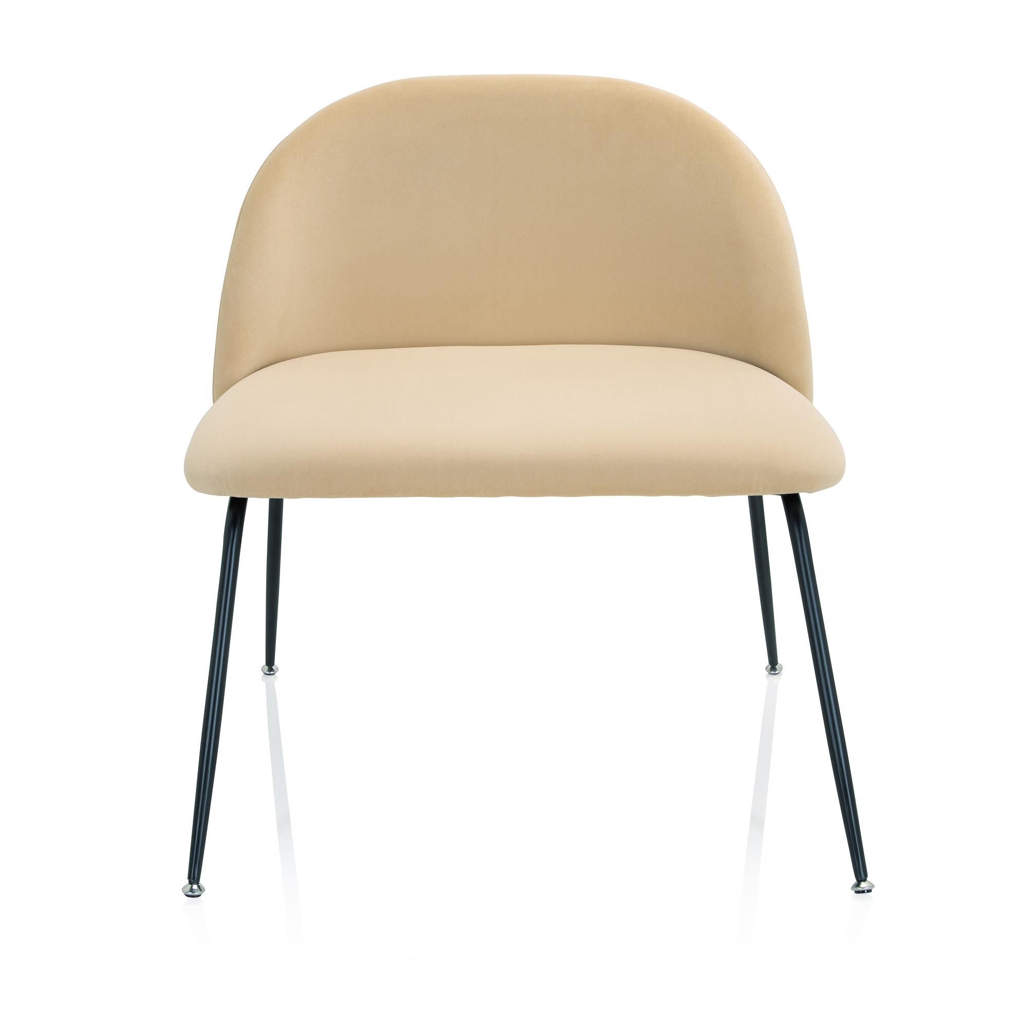 VELVO Sedia Tessuto Beige 0