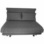 Ligne Roset Multy Schlafsofa mit Keilkissen Stoff Anthrazit  0