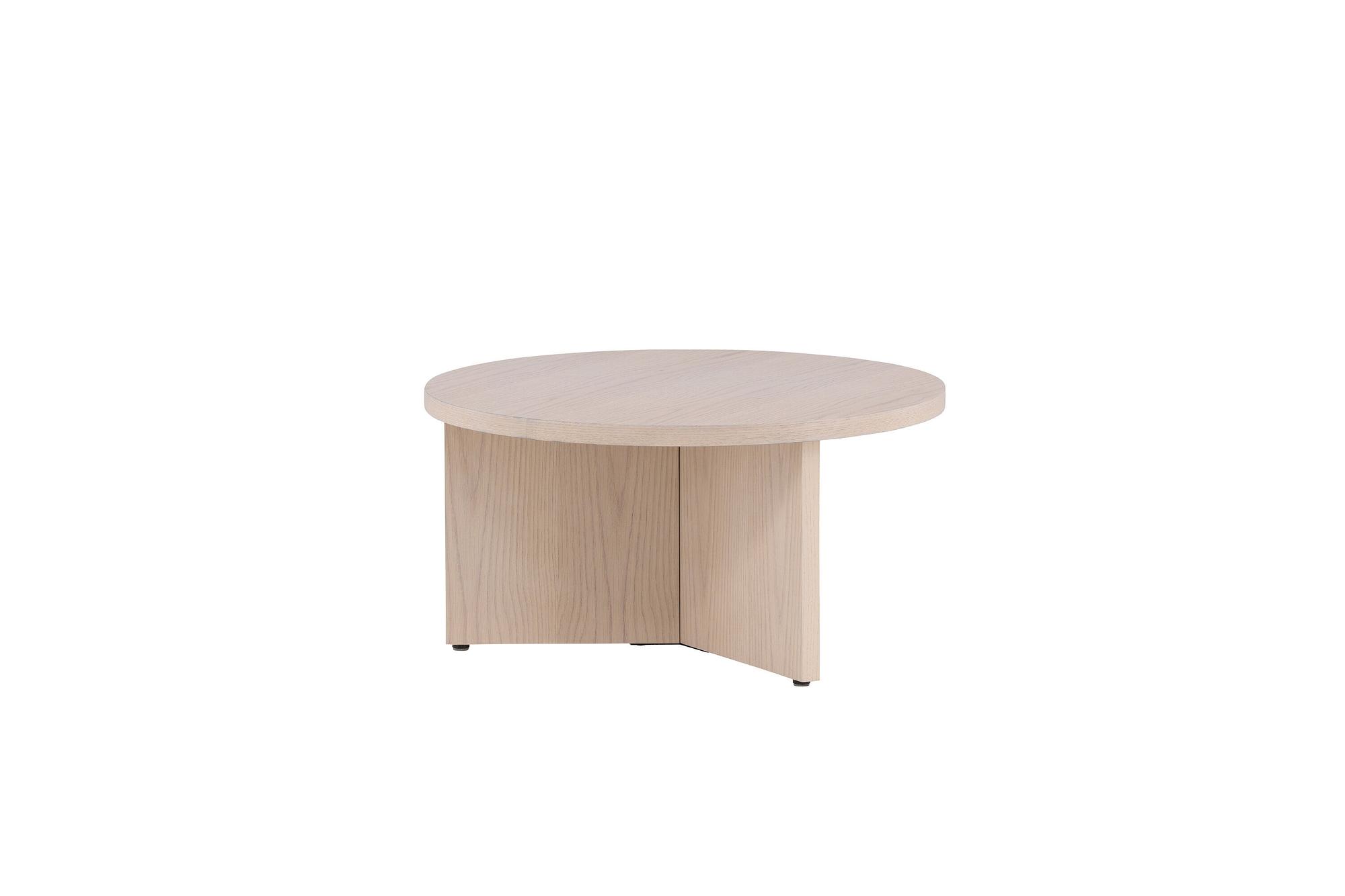 Saltö Coffee table Wood Whitewash Large 2