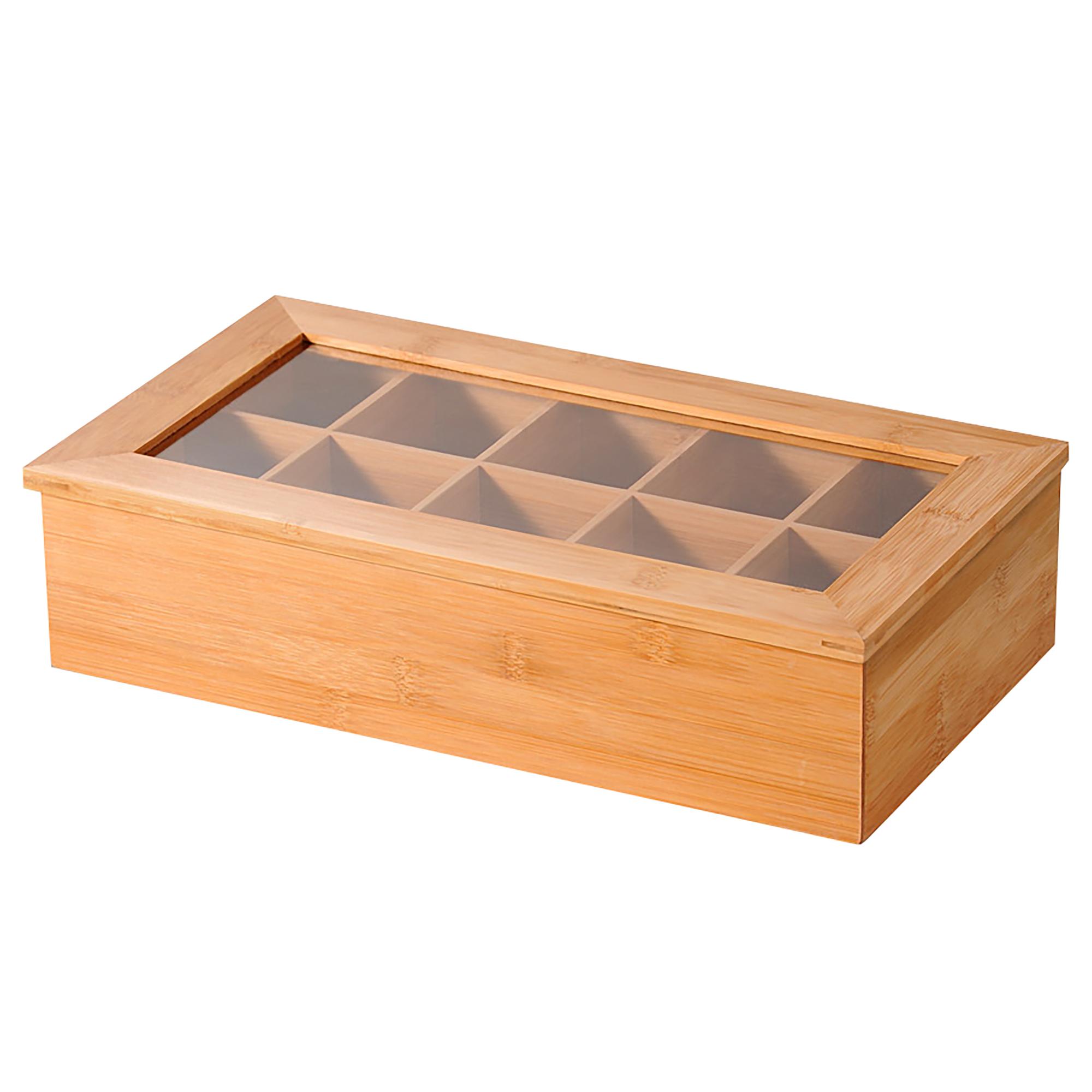 Achai Typ B Teebox Bambus Braun 1