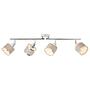 Alexia ceiling light 4-bulb iron mixed fabric 0