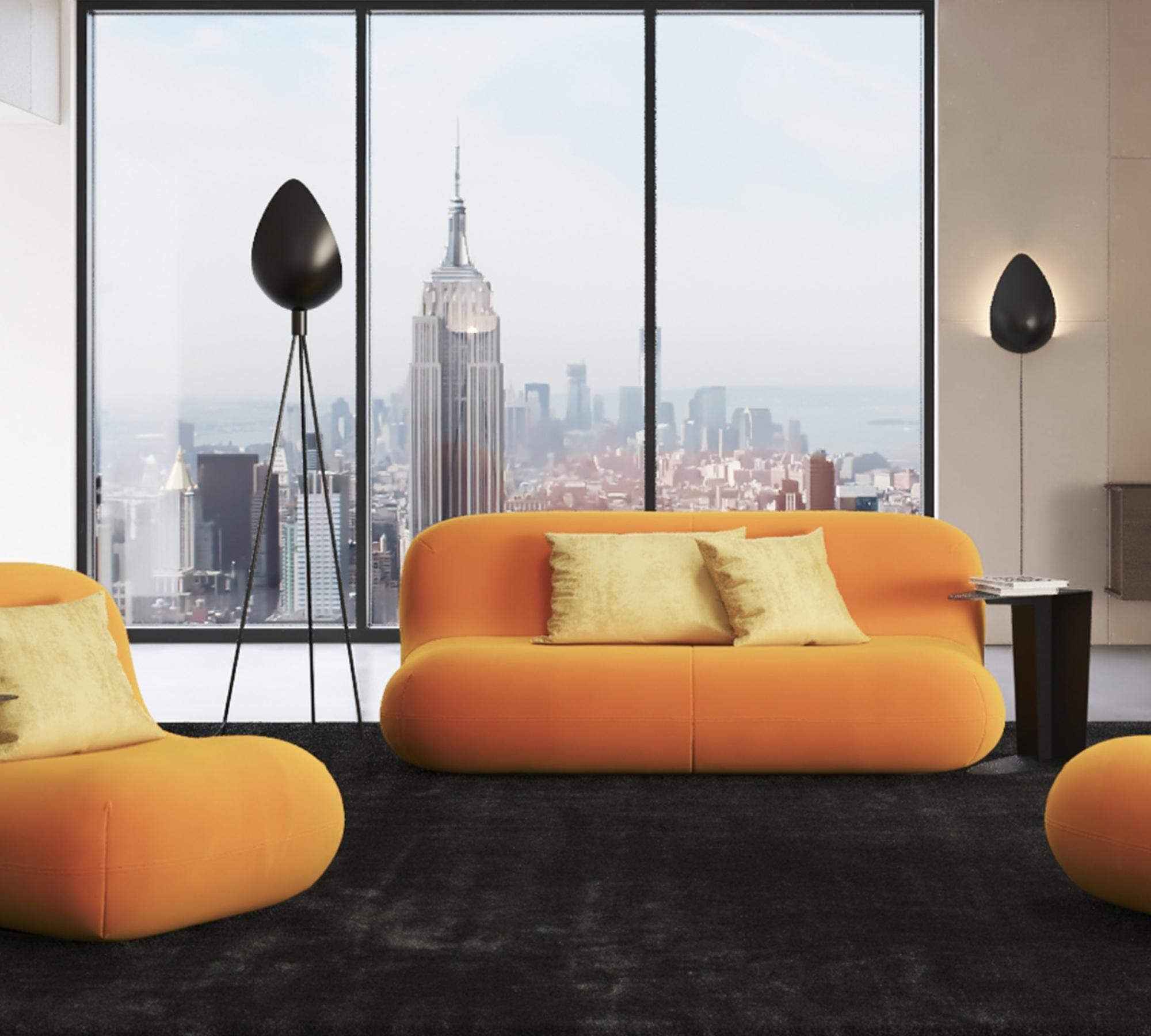 Chelsea Stehleuchte Salto-Leder 0966 3