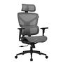 Office Chair Broz Mesh Grey White 0