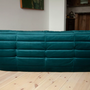 Togo Sofa 3-Sitzer Samt Petrol 5