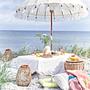Parasol MACRAMÉ Cotton Mango wood 180 cm 2