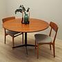 Dining table Teak wood 1970s 120cm 3
