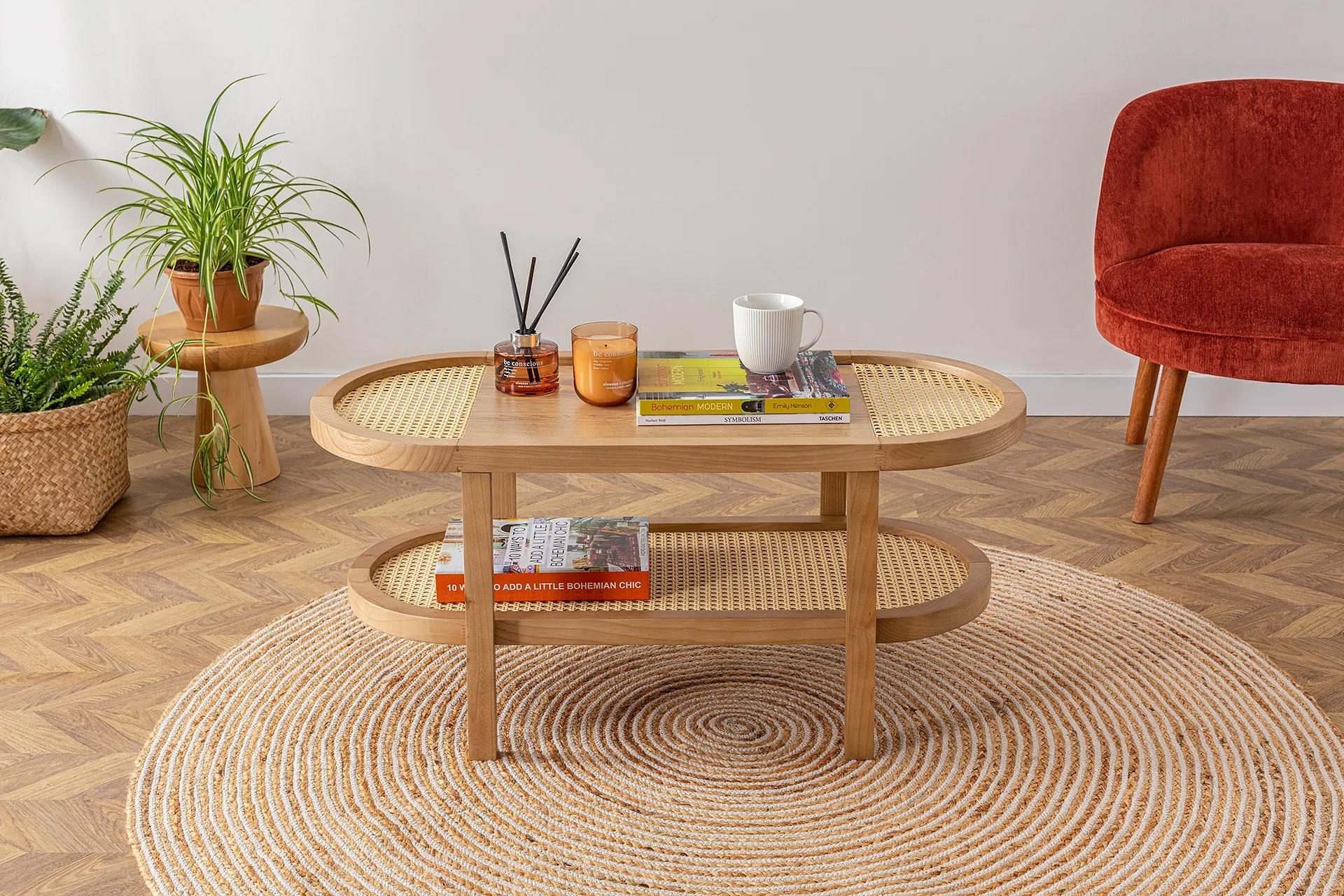 Nala 42 Coffee table Brown 1