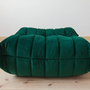 Togo Ottoman Emerald Green Velvet 4