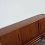 Highboard Teak wood 1970s 14