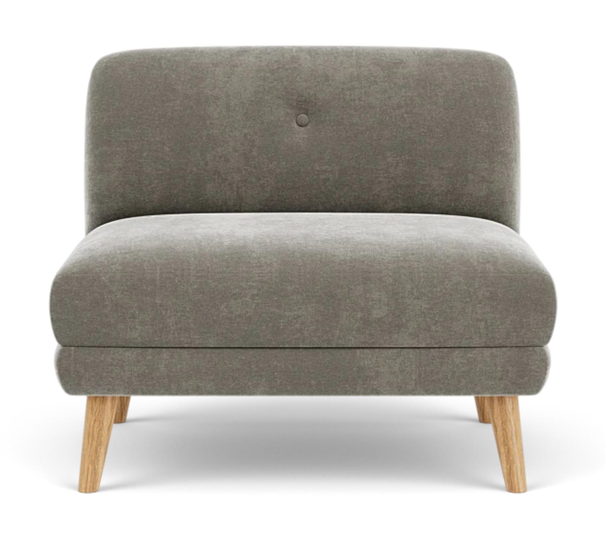 Alfred 1-Sitzer Modul Planet Grey Green 0