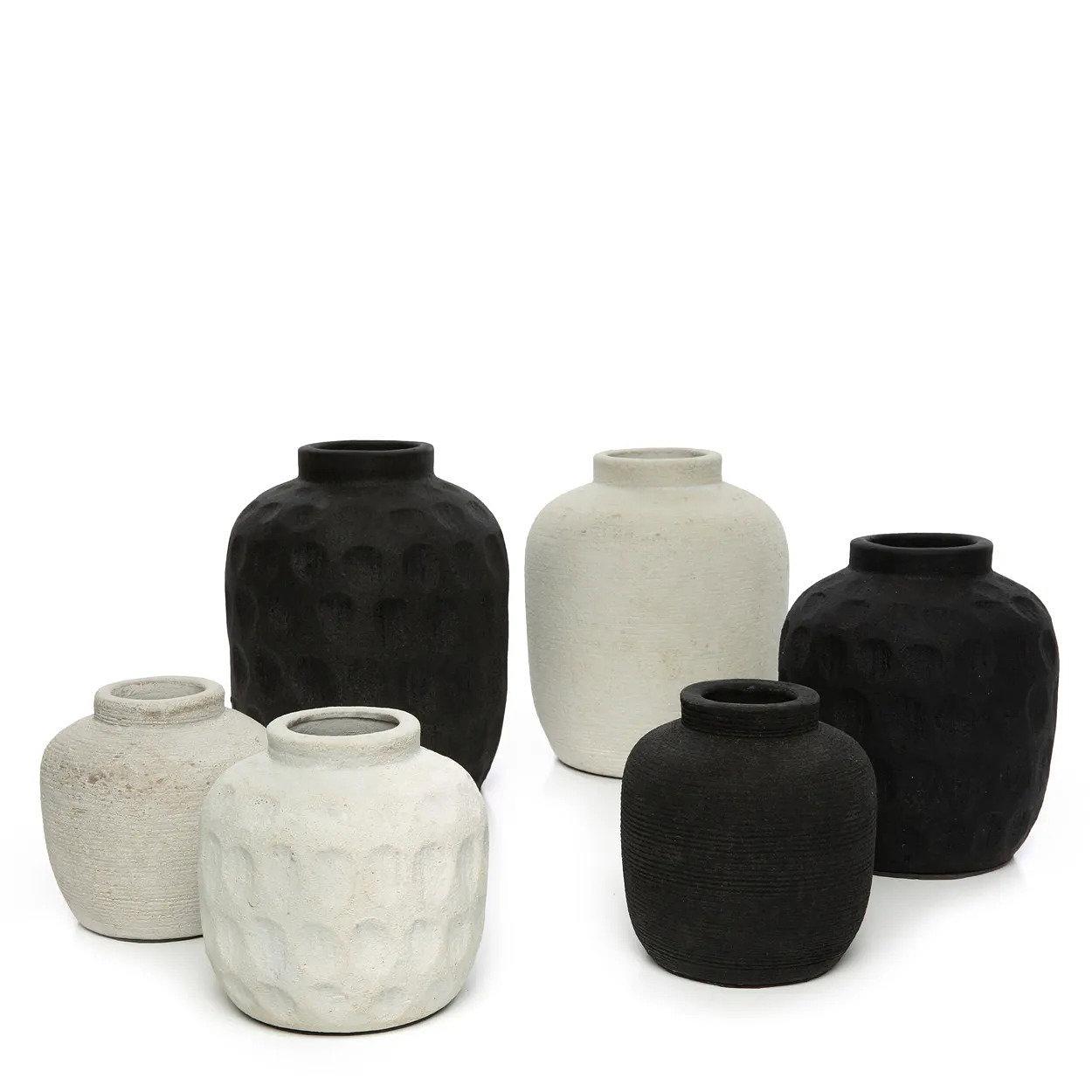 Trendy Vase Schwarz 5