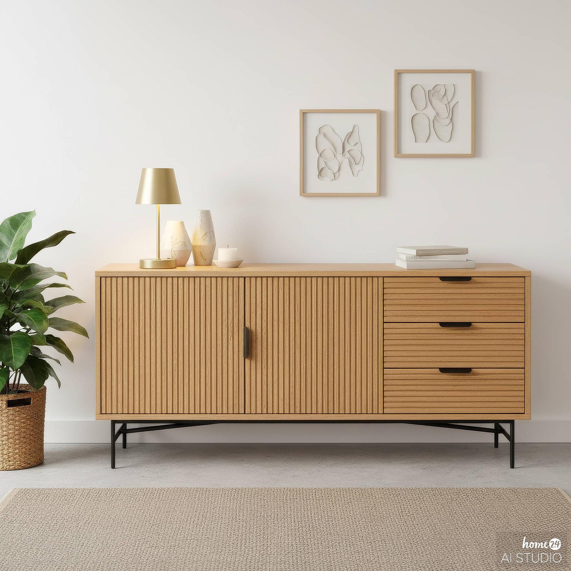 Dros Akku-Tischleuchte Dimmbar Gold 2