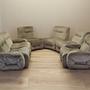 Modulares Sofa Grau 1960er Jahre 1