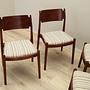 4x Chair Set Multicolored 1970s 6