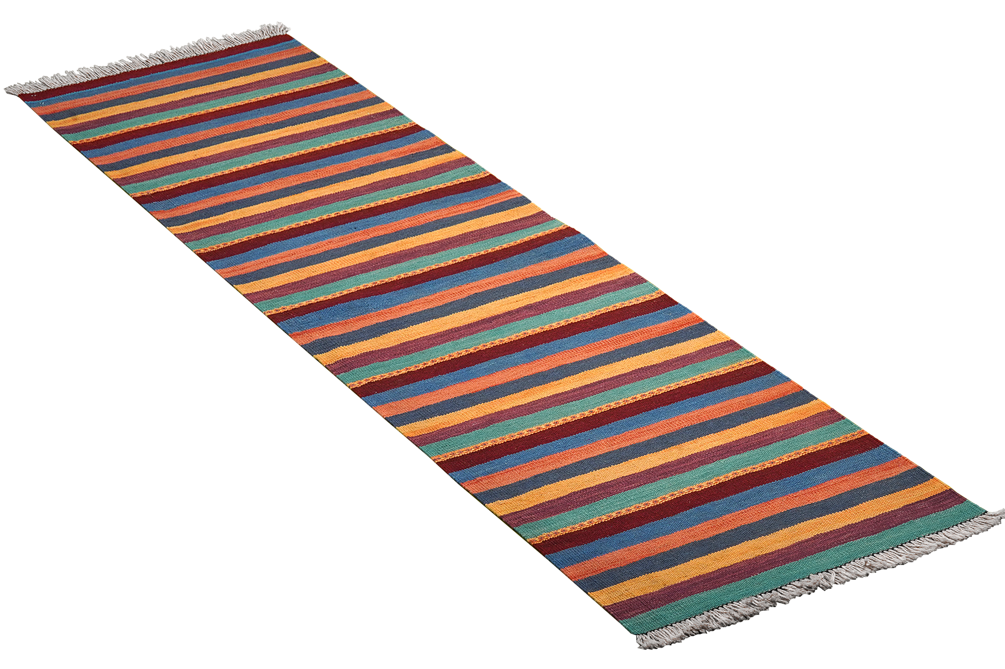 Kilim Gashgai Teppich Mehrfarbig 2