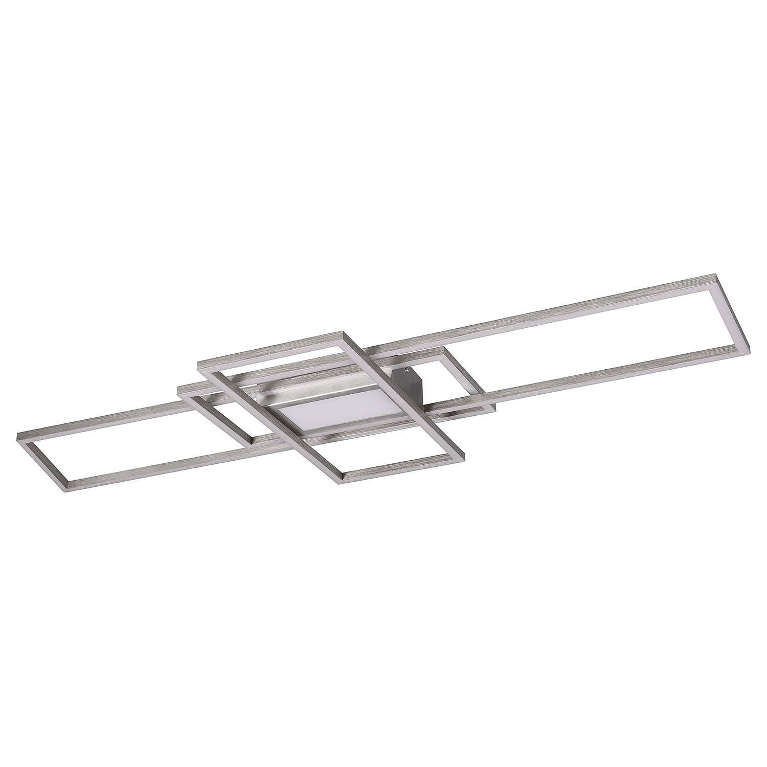 1-Flammig LED-Deckenleuchte Irvine Aluminium Silber 3