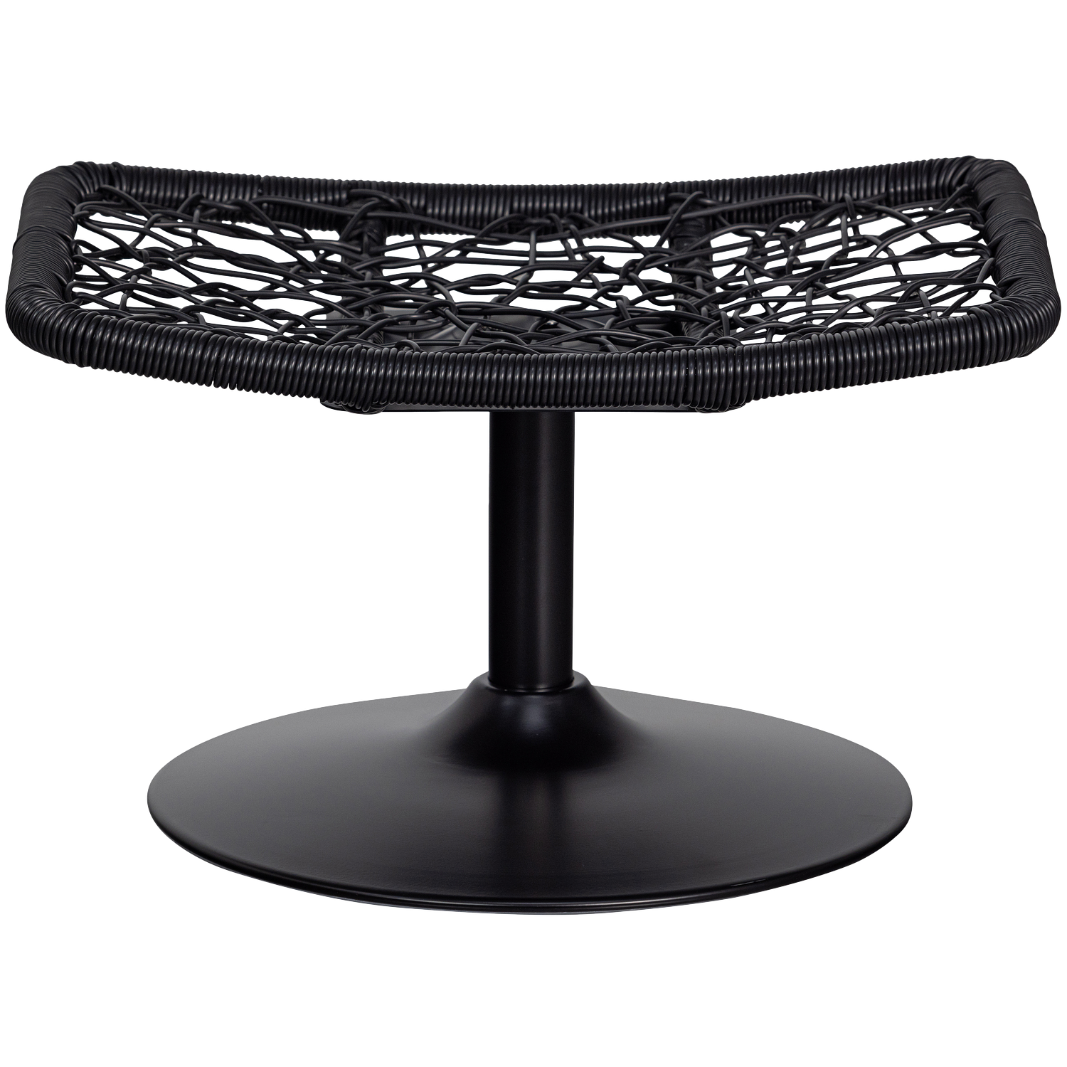 Vive Gartenhocker Polyester Rattan 3