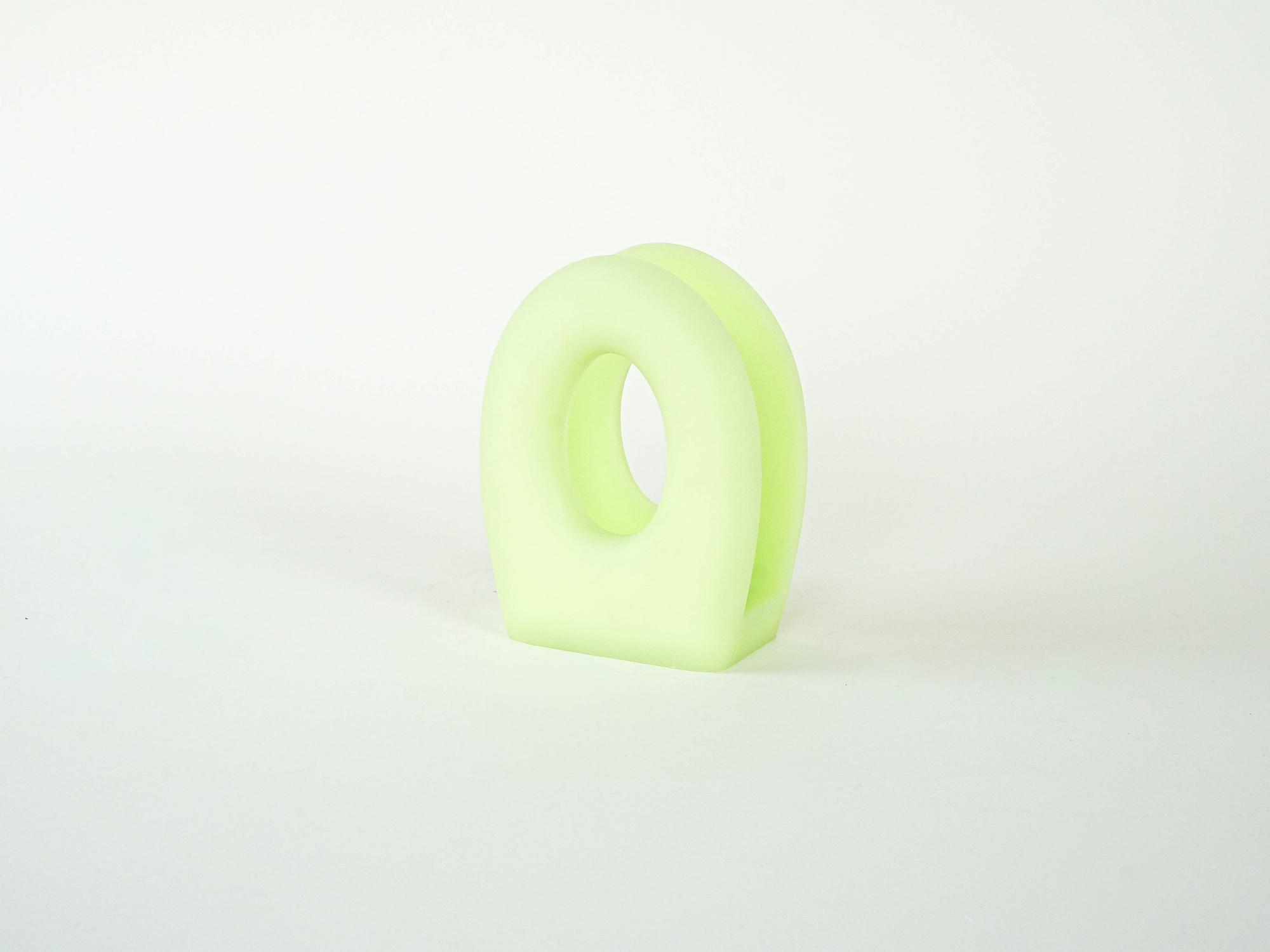 Zeitung-/Taschentuchständer Türkis 1970er Jahre 3