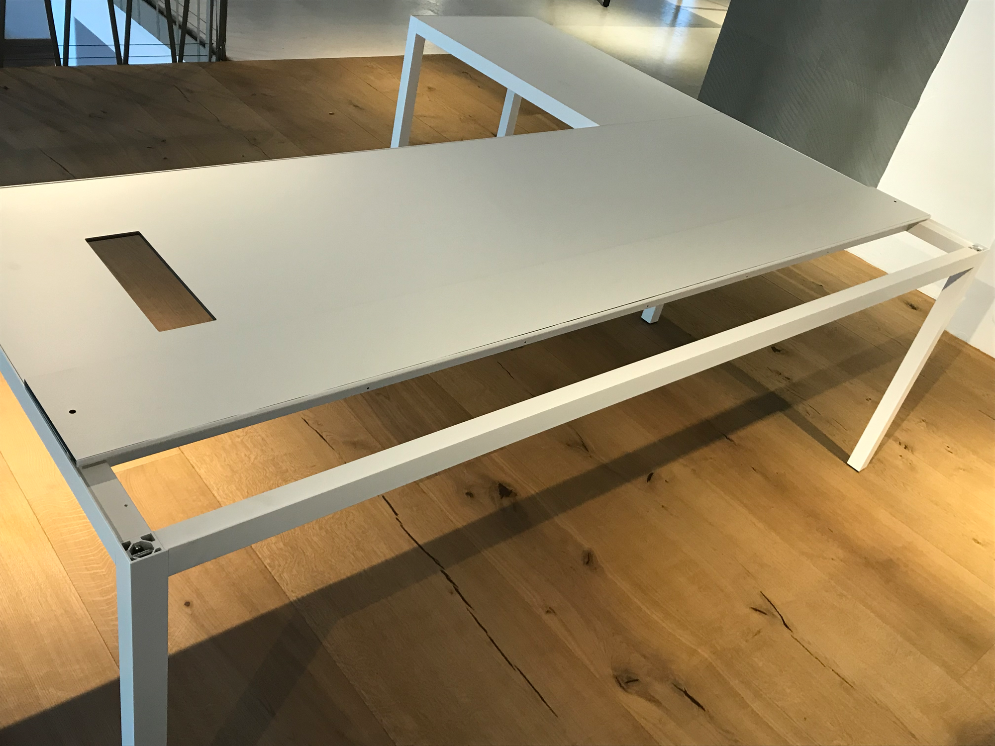 Desk 3.0 Schreibtisch Holz Weiß 5