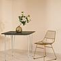 District Grey Metall und Elmholz Tisch
 1
