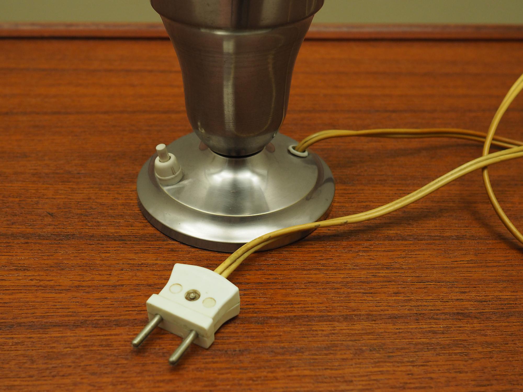 Tischlampe Metall 1950er Jahre 7