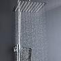 Shower system Bayala Square Silver 4