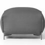 Mochi Pouf Textil Metall Grau 1