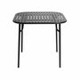 Week-End Gartentisch 85x85cm Schwarz 0