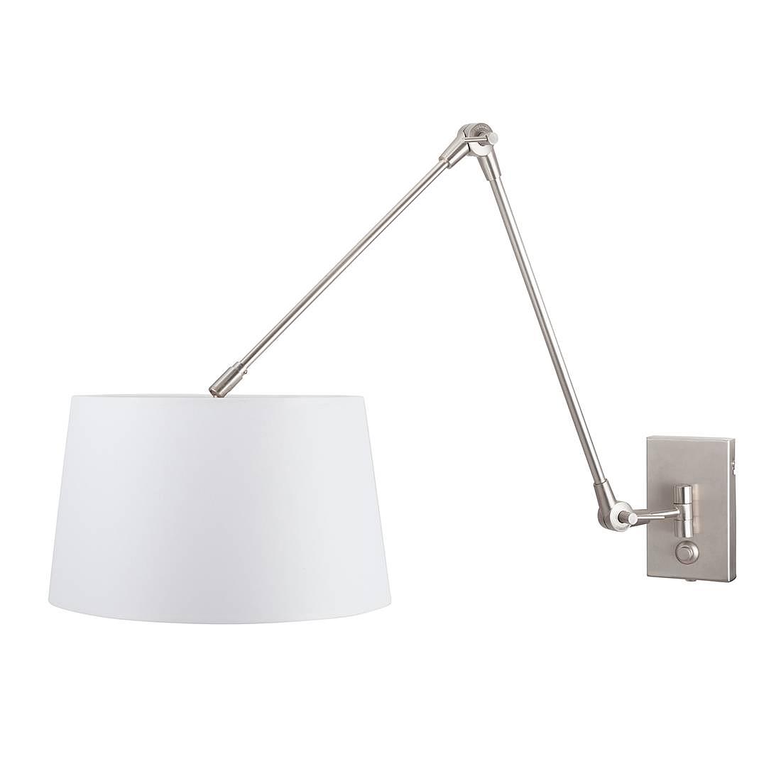 Gramineus Wandleuchten-Armatur Nickel matt 1-flammig 1