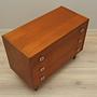 Teak-Kommode Braun 1970er Jahre 5