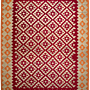 Kilim Gashgai Teppich Rot 0
