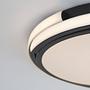Odrey Deckenleuchte Aluminium Schwarz 1-flammig 1