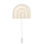 Regenbogen Wandlampe Silikon Creme 0