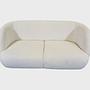 Design-Award-Winning Paula Sofa 2-Sitzer Maya Cream 6