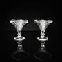 4x Vintage Eisbecher Glas Frankreich 80er 2