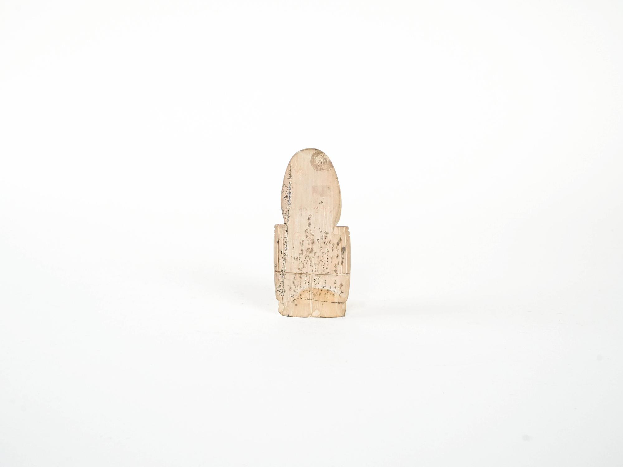 Decorative Figure Tribal Style Beige 1960s 4