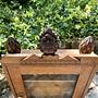 Medizinschrank Antik Holz 1
