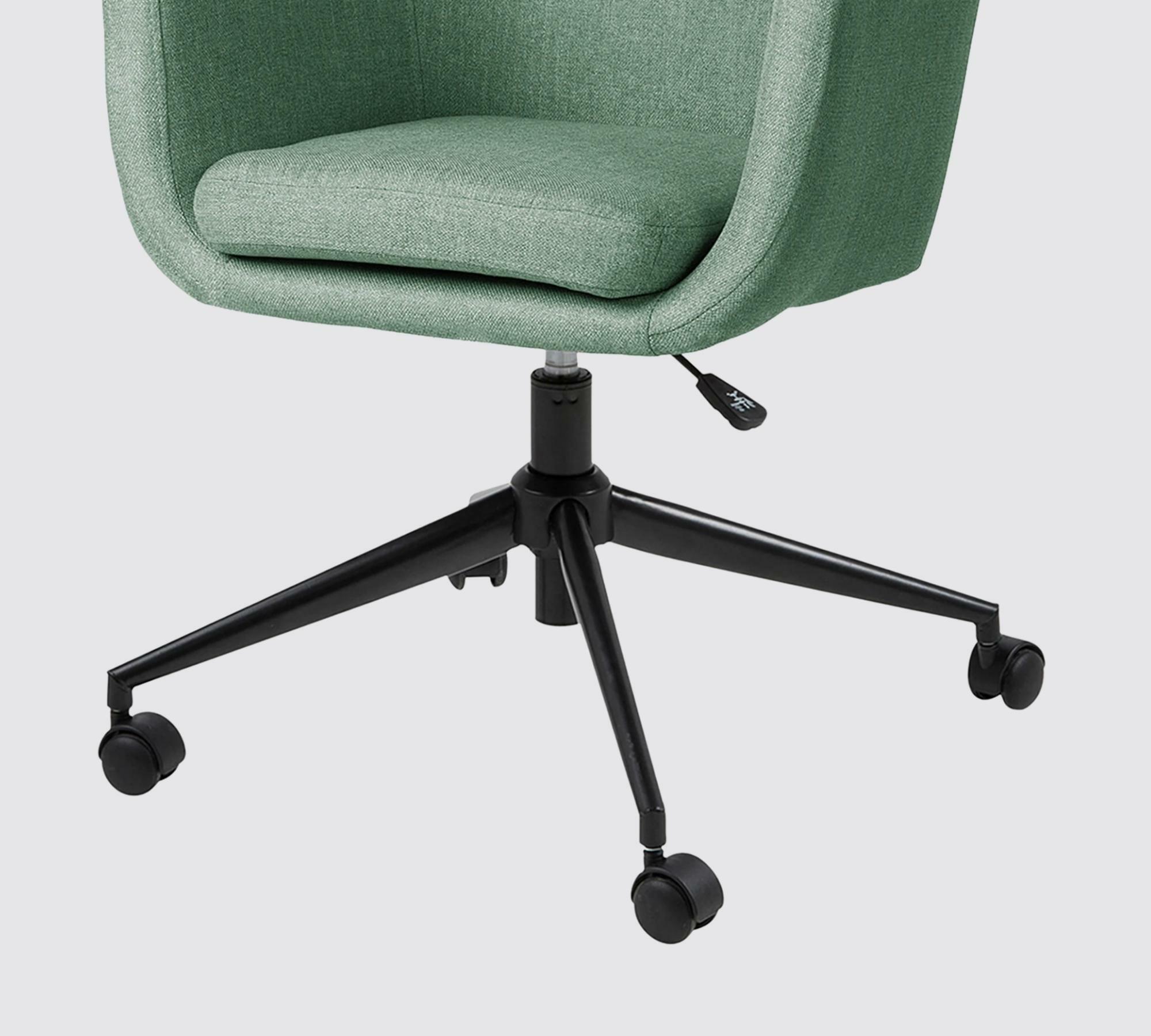 Bürodrehstuhl mit Armlehnen Mintgrau 5