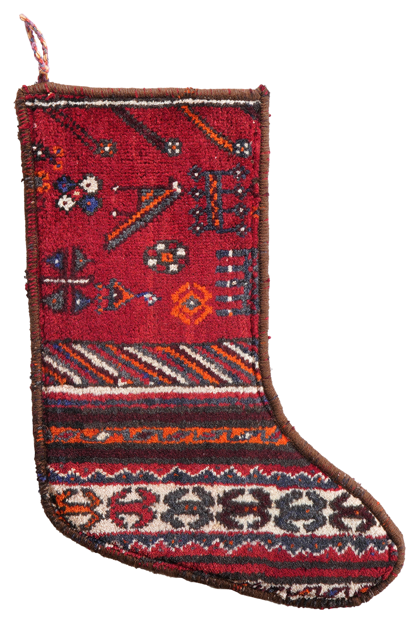 Christmas stocking Wool Multicolored 41x56cm 0