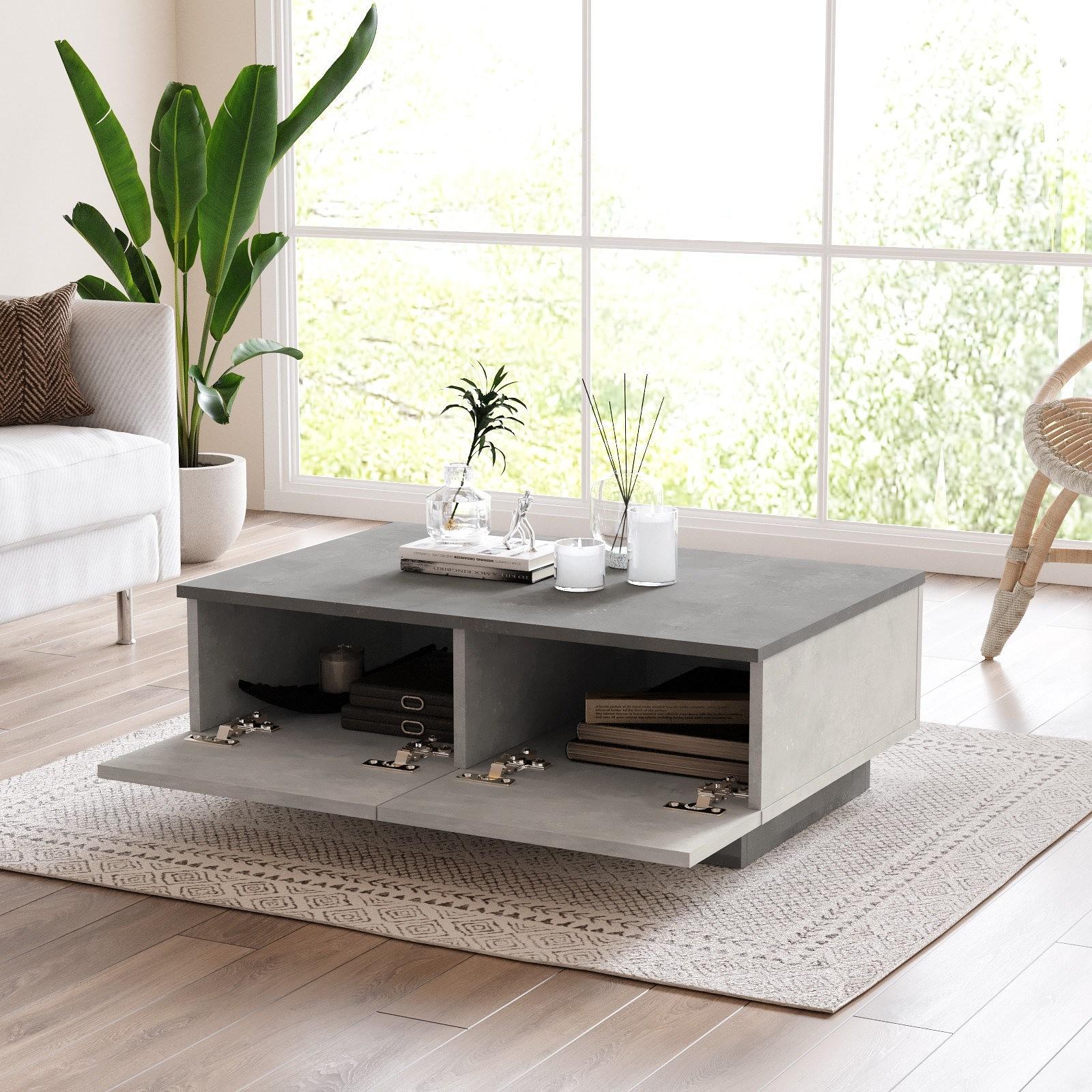 Leva Coffee Table Gray 0